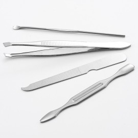 QLL 3 Pack 7Pcs Manicure Set, Stainless Steel Nail Clipper Set with case, Personal Pedicure Kit for Women Men Girls Travel