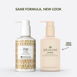 Origins Ginger Hand & Body Lotion | Hydrates & Softens | With Vitamin E & Aloe Vera, 6.7 Fl Oz Origins Ginger Hand & Body Lotion | Hydrates & Softens | With Vitamin E & Aloe Vera, 6.7 Fl Oz