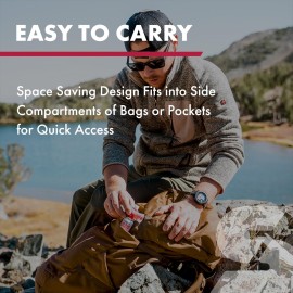 SABRE Frontiersman Bear Horn, Extremely Loud 130dB Sound Heard Up to  Mile (805 m) Away, 60 1/4-Second Bursts, Warn Bears & Give Them a Chance to Leave, On/Off Feature, Compact Size for Easy Carry