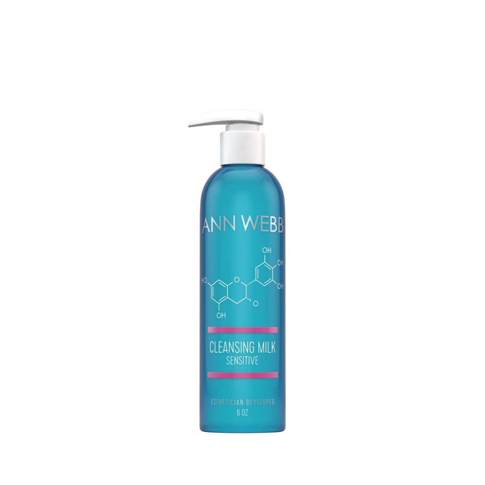 Ann Webb Sensitive Cleansing Milk - Gentle Daily Face Cleanser for Sensitive Skin Nourishes & Rejuvenates - Sensitive Milk Cleanser for All Skin Types w/o Irritating Ingredients. (6oz) Ann Webb Sensitive Cleansing Milk - Gentle Daily Face Cleanser for Sensitive Skin Nourishes & Rejuvenates - Sensitive Milk Cleanser for All Skin Types w/o Irritating Ingredients. (6oz)