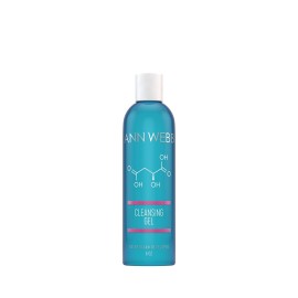 Ann Webb Foaming Cleansing Gel - Non-greasy Exfoliating Cleanser leaves skin Silky. For any skin type. Helps Oily/Blemished skin. 6oz