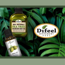 Difeel Premium Natural Hair Oil - Peppermint Oil 2.5 ounce Difeel Premium Natural Hair Oil - Peppermint Oil 2.5 ounce