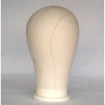  Limited Time Offer Canvas Block Head (23 Circumference) Canvas Block Head 7 Size available (21- 24) Mannequin Head Wig Display With Mount Hole (23)