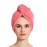 HOPESHINE Women\'s Soft Shower Hair Towel Twist Hair Turban Wrap Drying Cap Great Gift for Women (Rose Red 3-Pack)