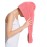 HOPESHINE Women\'s Soft Shower Hair Towel Twist Hair Turban Wrap Drying Cap Great Gift for Women (Rose Red 3-Pack)