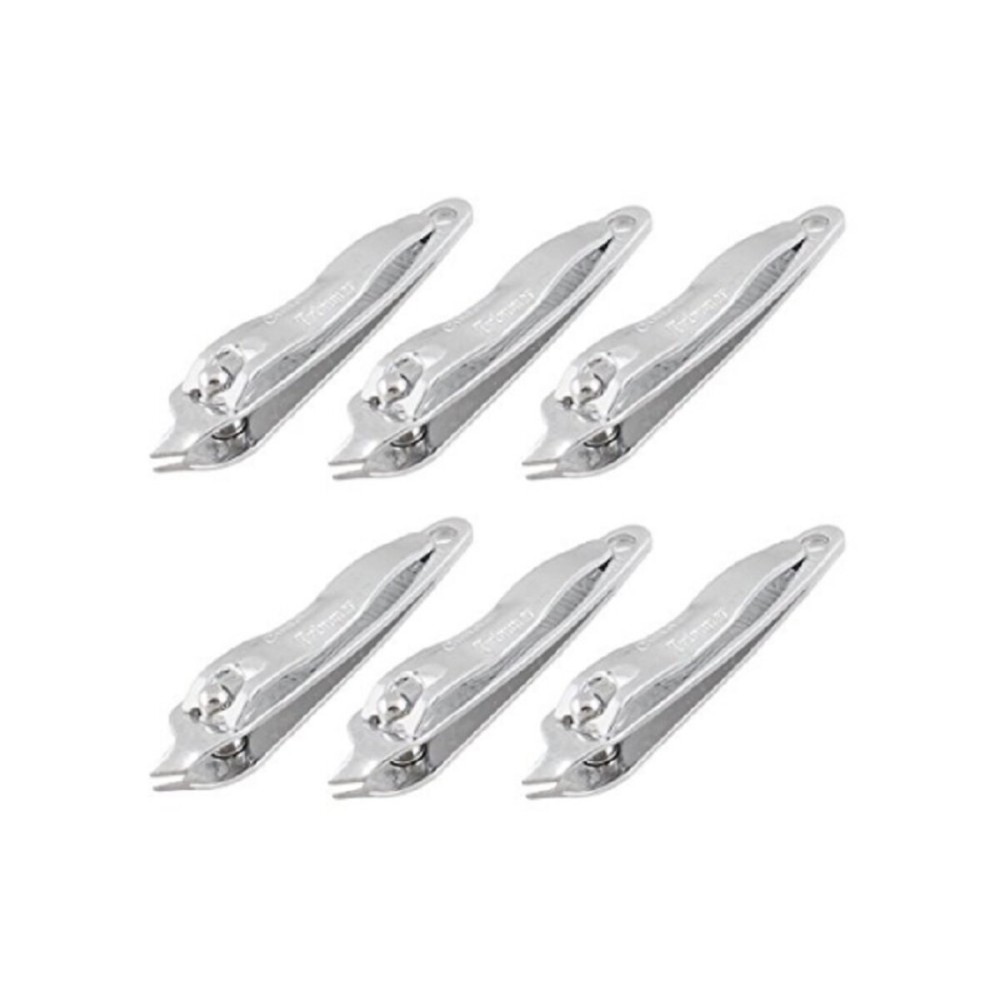 DMtse 6 x Metal Slanted Edge Nail Cutting Clippers Pedicure Manicure Tool Slanted Tip Metal Nail Clipper Cutter Pedicure Manicure Tool DMtse 6 x Metal Slanted Edge Nail Cutting Clippers Pedicure Manicure Tool Slanted Tip Metal Nail Clipper Cutter Pedicure Manicure Tool