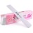 PANA Jumbo Double-Sided Emery Nail File for Manicure, Pedicure, Natural, and Acrylic Nails - Zebra (Grit 180/240) - 50 Piece Pack