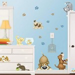 Borders Unlimited Super Jumbo Applique Wall Stickers Decals Decor for Kids Rooms (Pet Shop)