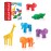 SmartMax My First Safari Animals STEM Magnetic Discovery Building Set with Soft Animals for Ages 1-5
