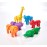 SmartMax My First Safari Animals STEM Magnetic Discovery Building Set with Soft Animals for Ages 1-5