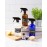 DII Chalkboard Label Refillable Glass Spray Bottle Set, 16 oz, Clear S/2
