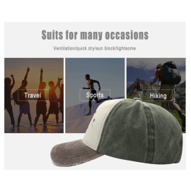 Glamorstar Pirate Ship Anchor Baseball Hat Printing Adjustable Hip-Hop Cap Brown Atrovirens