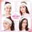 Styla Hair Headbands for Women Stretch Fashion Head Bands 10 Pack Non-Slip Head Wraps Great for Spa, Sports, Yoga, Pilates, Running, Gym Headband, Workouts (Variety)