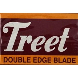 100 Treet Carbon SteelThe Black Beauty Double Edge Safety Razor Blades