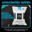 DUDE Wipes - Face and Body Wipes - 3 Pack, 90 Wipes - Unscented Wipes with Sea Salt & Aloe - 2-in-1 Body & Face Wipes - Alcohol Free and Hypoallergenic Cleansing Wipes