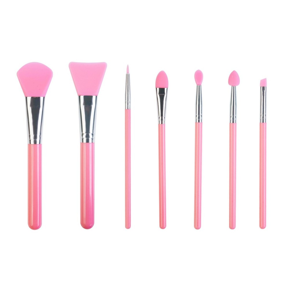 LORMAY 7 Pcs Silicone Brush applicator kit for UV Resin Epoxy Art Crafting and Cream Makeup Products (Pink) LORMAY 7 Pcs Silicone Brush applicator kit for UV Resin Epoxy Art Crafting and Cream Makeup Products (Pink)