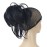 Lydell Adjustable Messy Style Ponytail Hair Extension Synthetic Hairpiece with Jaw Claw (Natural Black)