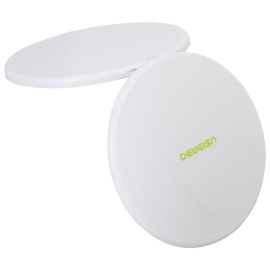 deweisn Magnifying Compact Cosmetic Mirror Elegant Compact Pocket Makeup Mirror, Handheld Travel Makeup Mirror with Powerful 10x Magnification and 1x True View Mirror for Travel or Your Purse deweisn Magnifying Compact Cosmetic Mirror Elegant Compact Pocket Makeup Mirror, Handheld Travel Makeup Mirror with Powerful 10x Magnification and 1x True View Mirror for Travel or Your Purse