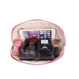 Shining Crown By EMILYSTORES Muliti-Functional Portable Travel Makeup Tote Bag Cosmetic Pouch For Storage Toiletry Travel Accessories, Black Color Shining Crown By EMILYSTORES Muliti-Functional Portable Travel Makeup Tote Bag Cosmetic Pouch For Storage Toiletry Travel Accessories, Black Color