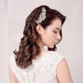 Ammei Headpiece Rose Gold Wedding Hair Comb With Pearls and Crystals Wedding Hair Accessories Bridal Headpiece Or For Parties (Rose God) Ammei Headpiece Rose Gold Wedding Hair Comb With Pearls and Crystals Wedding Hair Accessories Bridal Headpiece Or For Parties (Rose God)