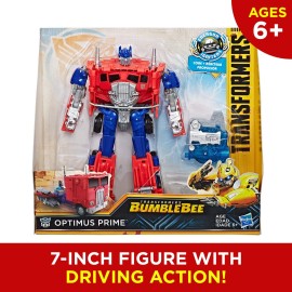 Transformers: Bumblebee Movie Toys, Energon Igniters Nitro Bumblebee Action Figure - Included Core Powers Driving Action - Toys for Kids 6 & Up, 7