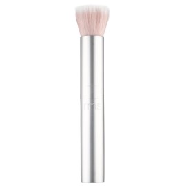 RMS Beauty Skin2Skin Blush Brush - Vegan, Synthetic Fiber Face Makeup Brush for Cream & Powder Bronzer, Loose Powder & Cream & Powder Blush, Cruelty Free Clean Beauty Makeup Tools