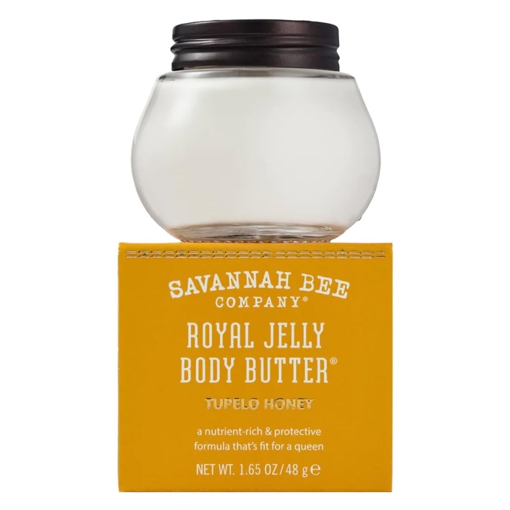 Savannah Bee Company Royal Jelly Body Butter - Deep Hydrating Body Butter for Dry Skin