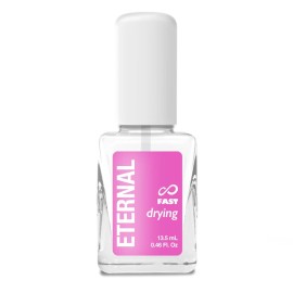 Eternal Nail Treatment Set - Perfect Nails Collection: Hardener, Gel Top Coat, Hydrating Base Coat & Fast Drying Polish - 0.46 OZ