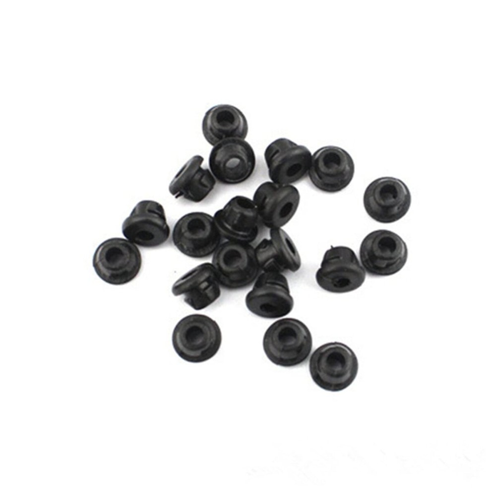 100pcs Black Tattoo Machine Needles Rubber Nipples Tattoo Supplies Accessories 100pcs Black Tattoo Machine Needles Rubber Nipples Tattoo Supplies Accessories