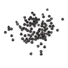 100pcs Black Tattoo Machine Needles Rubber Nipples Tattoo Supplies Accessories 100pcs Black Tattoo Machine Needles Rubber Nipples Tattoo Supplies Accessories