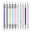10pcs Nail Art Gel Carving Pen Nail Dotting Tool Silicone Nail Brushe Set Nail Tools Pottery Clay Sculpting Tools,Acrylic Nail Dotting Pen 2 Way Double Ended