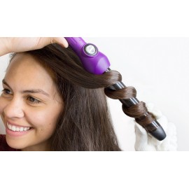 My Life My Shop Loop 1.25 Inch Clip-Free Curling Wand