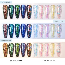 Born Pretty Nail Confetti Powder Chameleon Flakes Paillette Chrome Nail Powder Irregular Nail Art Glitter Sequins Flakes 5 Jars Born Pretty Nail Confetti Powder Chameleon Flakes Paillette Chrome Nail Powder Irregular Nail Art Glitter Sequins Flakes 5 Jars