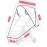 FASOTY Clear Stroller Rain Cover, Universal Waterproof Baby Stroller Travel Weather Shield from Wind Snow Dust, with Breathable Ventilation for Most Single Strollers, Jogging, Pushchairs
