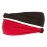 Hipsy Adjustable & Stretchy Basic Xflex Wide Headbands for Women Girls & Teens (Black & Red Basic 2pk)