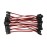 OliYin 20pcs 3.93inch 10cm 100mm Servo Extension Lead Wire Cable Male to Male KK MK MWC 26awg Servo Wire