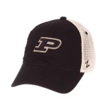 NCAA Zephyr Purdue Boilermakers Mens University Relaxed Hat, Adjustable, Team Color/Stone