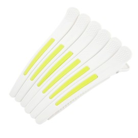 6Pcs/set Pinup Plastic Duck Bill Hair Clips for Sectioning Hair - Professional Non Slip Silicone band Clips Salon DIY Accessories Hairpins Hairgrip for Women(White-Style1) 6Pcs/set Pinup Plastic Duck Bill Hair Clips for Sectioning Hair - Professional Non Slip Silicone band Clips Salon DIY Accessories Hairpins Hairgrip for Women(White-Style1)