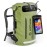 Earth Pak Waterproof Backpack - Heavy Duty Hiking Backpack - Roll-Top Closure Bag - Cushioned Dry Bag Waterproof Phone Case