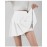 Women Girls 2024 high Waisted Pleated Skater Tennis School Skirt Uniform Skirts A-White