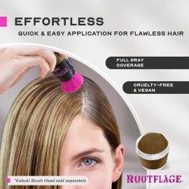 Rootflage Temporary Root Touch Up Refill, Hair Filler, Hair Concealer (Golden Brown)