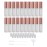 BQLZR Rose Gold Lip Gloss Tubes 1.2ml Empty Plastic transparent Lip Balm Bottle Container Cosmetic Makeup Tools with Stopper Pack of 20