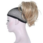 Aimole Synthetic Ponytail Claw Clip-on Straight Wig Short Extensions Hair Hairpiece(24H613)