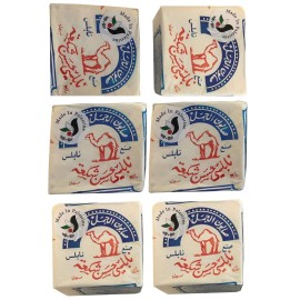 Al-Jamal ~ Palestinian Olive Oil Soap Bar West Bank Holy Land Organic Natural Traditional ~Al-Jamal ~ Nablus (Count 6)