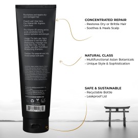 Blackwood For Men HydroBlast Moisturizing Conditioner - Deep Treatment for Damaged & Dry Hair - Natural Vegan Formula for Curly & Coarse Hair - Sulfate Free, Paraben Free, & Cruelty Free (4.59 Oz)