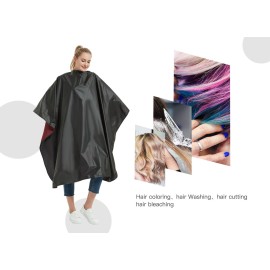 PERFEHAIR All Purpose Styling Chemical Hair Cutting Cape, Salon Barber Stylist Coloring Shampoo Waterproof Clients Gown Smock Capes