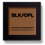BLK/OPL Mineral Matte Crme Powder Foundation SPF 15, Amber - enriched with aloe and Vitamins C & E, cruelty-free