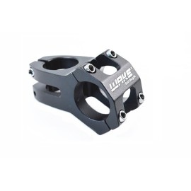 Bike Stem 31.8  45mm WAKE Mountain Bike Stem Bicycle Handlebar Stem Suitable for BMX MTB Road Bike (Aluminum Alloy, Adjustable, Black)