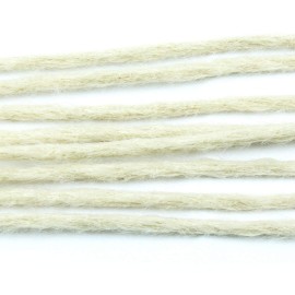 Dsoar Blonde Synthetic Dreads 20 Inch Handmade Dreadlock Extensions 12 Strands/Pack Twist Braiding Hair Hippie Crochet Braids (613,Blonde Color)