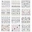 ALLYDREW 24 Sheets Globetrotter Nail Stickers Nail Art Paris Nail Stickers Patriotic Nails